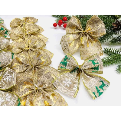 Бантики на елку, 10*12 см Бантики на елку, 10*12 см