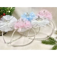 Обруч принцессы, коронка металл