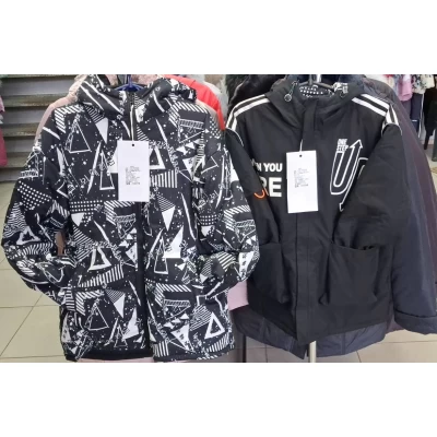 Ветровка тёплая двухсторонняя 218100(24837) Размер 150-180