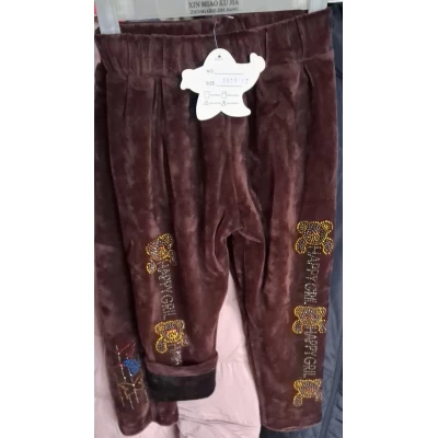 Лосины велюр на флисе 5520(21117) Размер 10-16, 2-6лет