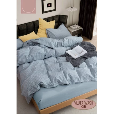 Комплект постельного белья Семейка Viluta Wash 05 хлопок 100%