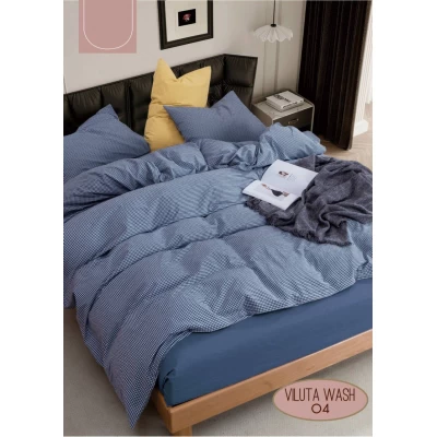 Комплект постельного белья Семейка Viluta Wash 04 хлопок 100%