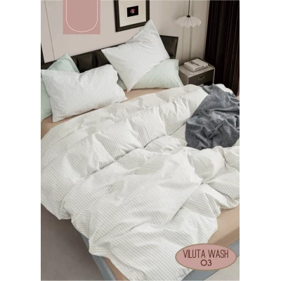 Комплект постельного белья Семейка Viluta Wash 03 хлопок 100%