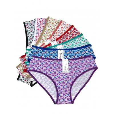 Трусы женские, Размеры: 46; 48; 50 (хлопок)