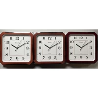 Часы настенные 9652 кварцевые 27*27см
