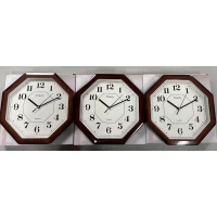 Часы настенные 9650 кварцевые 28*28см