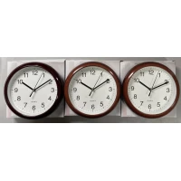 Часы настольно - настенные 9556 кварцевые 21см