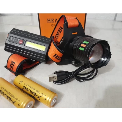 Фонарь налобный Т-203 на 2 аккумулятора, один режим включения с индикатором заряда Фонарь налобный Т-203 на 2 аккумулятора, один режим включения с индикатором заряда