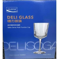 Набор Бокалов для коктейля Delisoga ( 4 шт в наборе ) 