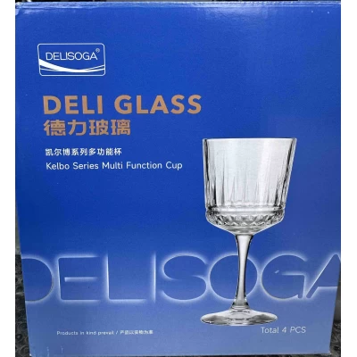 Набор Бокалов для коктейля Delisoga ( 4 шт в наборе )