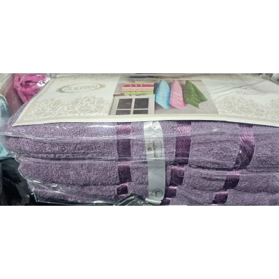 Набор полотенец Gulcan " Лицо 2шт и Баня 2шт " Турция