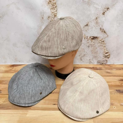 Кепка Хулиганка •Лен •Размер 58-59