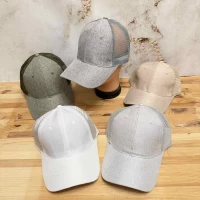 Кепка сетка •Лен  •Размер 56-59