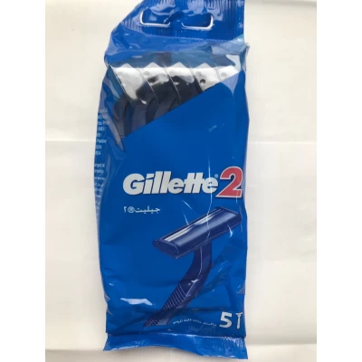 Станки для бритья мужские одноразовые "Gillette" 2, 5 шт