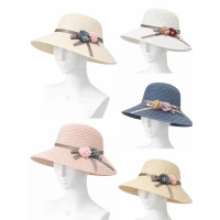 Шляпа женская •Размер 58 ( внутри затягивается)