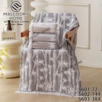 Полотенце "муслиновое" с бахромой лицо: 50/100