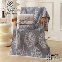 Полотенце "муслиновое" с бахромой лицо: 50/100