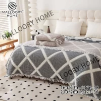 Покрывало "муслиновое" с бахромой Размер: 210/260см