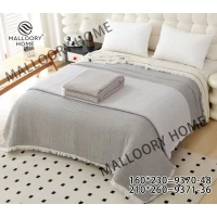 Покрывало "муслиновое" с бахромой Размер: 210/260см