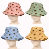 Панамка детская R01• Лен •Размер 48