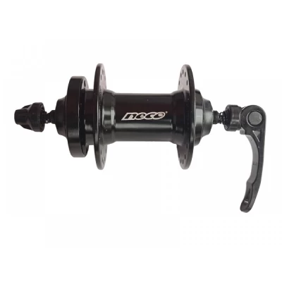 Втулка передняя алюминиевая Neco MS37F-36H Black