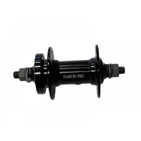 Втулка алюминиевая передняя на промподшипнике Black 36H ( Disc-Brake 6 болтов) HB212FB