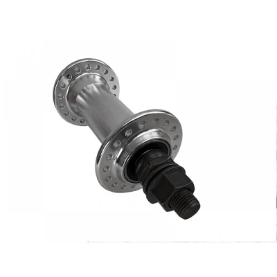 Втулка алюминиевая передняя на промподшипнике ( Silver ) Black 36H