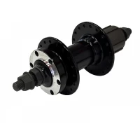 Втулка алюминиевая задняя на промподшипнике под кассету ( Disc-Brake 6 болтов)36H HB282 RB