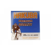 Антипрокольная камера с жидкостью 28*1.75 AV 48 Hakuba