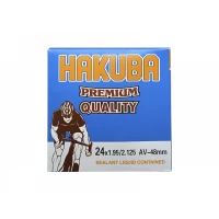 Антипрокольная камера с жидкостью 24*1.95/2.125 AV 48MM Hakuba