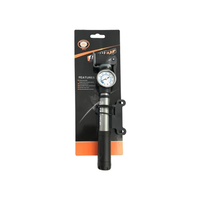 Насос байк с монометром Z INFLATOR M25B-01A