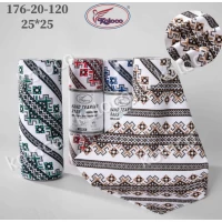 Салфетки для кухни 25*25 см, отрывные в рулоне 