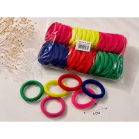 Бесшовные резинки 5 см, яркие цвета, 100 шт.