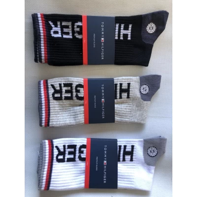 Носки TOMMY HILFIGER ликра хлопок высокая резинка 42-46. Цвет: ассорти. Производитель Турция Носки TOMMY HILFIGER ликра хлопок высокая резинка 42-46. Цвет: ассорти. Производитель Турция