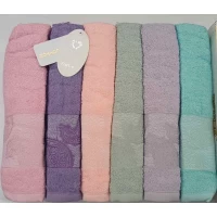 Полотенца махровые банное Two dolphins Турция 70*140