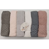 Полотенце махровое 100% хлопок Bravo vip cotton 50*90 Турция