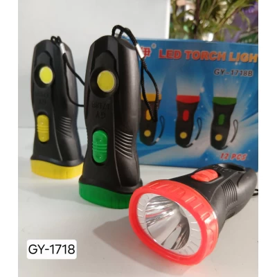 Фонарь ручной GY-1718 (от 2×AA) Фонарь ручной GY-1718 (от 2×AA)