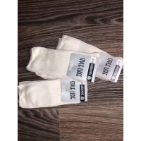 Носки STYLE LUXE ликра шерсть 36-40 полномерные. Цвет: кремовые