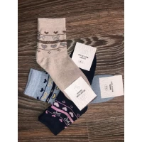Носки STYLE LUXE ликра хлопок с махрой внутри 36-40 полномерные. Цвет: ассорти