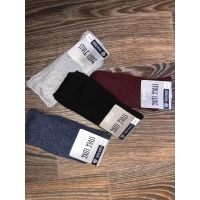 Носки STYLE LUXE ликра шерсть 36-40 полномерные. Цвет: ассорти