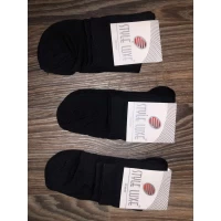 Носки STYLE LUXE ликра хлопок махровая стопа 36-40 полномерные. Цвет: черный