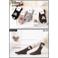 Носки Disney ликра кашемир 35-41. Цвет: ассорти