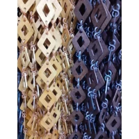 Шторки для дверей Украина, дерево - бук, выстота-2 м., ширина-1м.