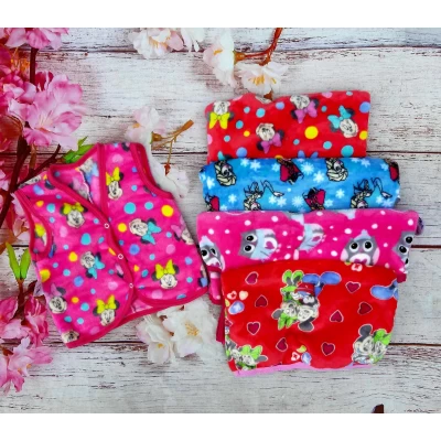 Жилетка махра на кнопках Разм 24-32 (девочка, мальчик)