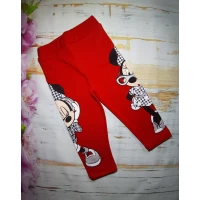 Леггинсы утеплённые на байке Микки. Турция  Размер 1-4, 5-8