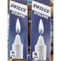 Свечи хозяйственные 15 см (6 шт) Польша