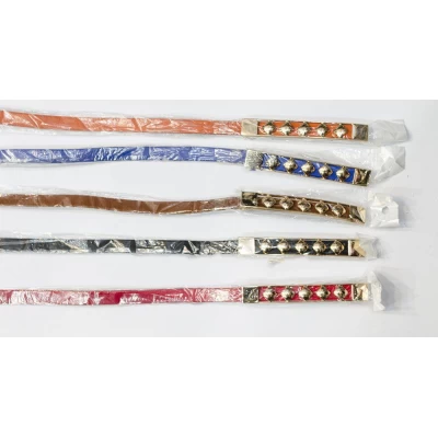 Ремень женский «ромб». искусственная кожа. Узкий (1 см). Турция