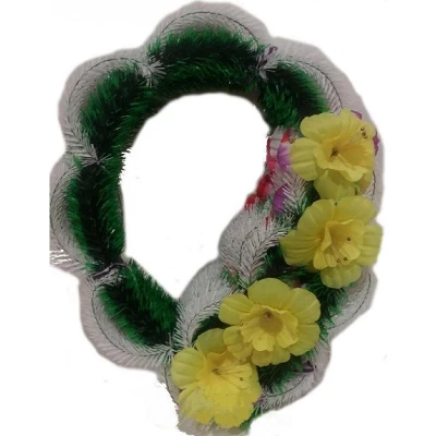 ВЕНОК АЖУРНЫЙ "ПОЛТАВА" ЛОПУШОК 12СМ