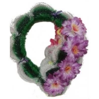 ВЕНОК АЖУРНЫЙ "ПОЛТАВА" МАК РЕЗНОЙ (А-2)