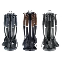 Набор кухонных принадлежностей из нейлона на подставке Edenberg EB-3605 - 7 предметов